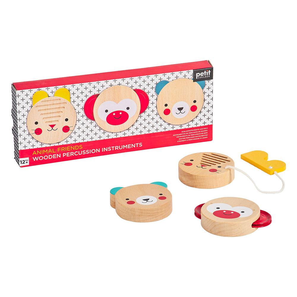 Wooden Percussion Instrument Set