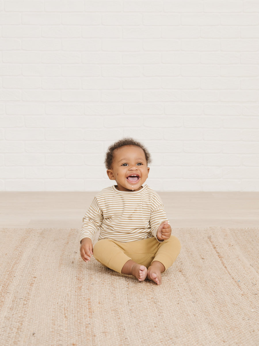 Drawstring Pant - Gold