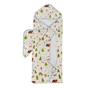 Hooded Towel Set - Forest Friends
