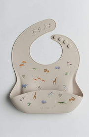 Printed Silicone Bib - Various Prints
