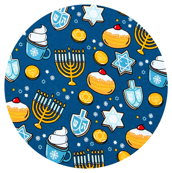 Bamboo Zip Romper - Hanukkah Sweets