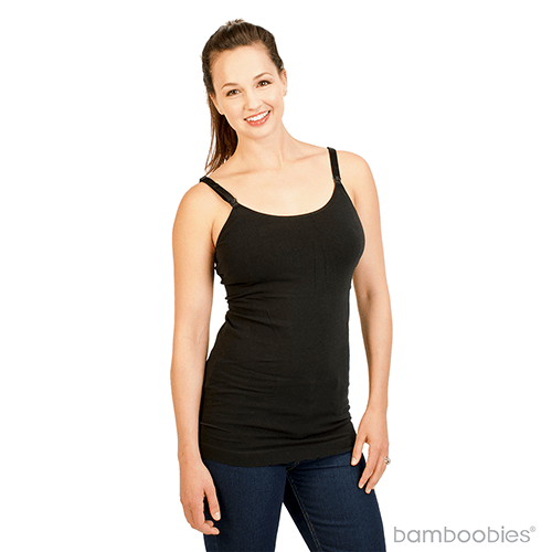 Nursing Tank - Jet Black