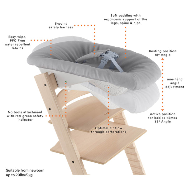 Stokke Tripp Trapp Newborn Set - Grey