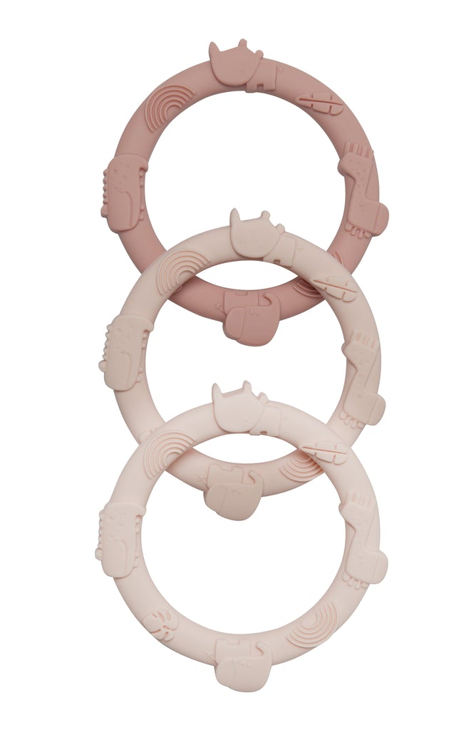 Wild Teething Ring Set - Various Colors
