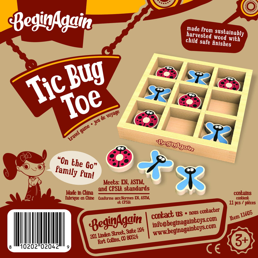 TicTacBug - Travel Tic Tac Toe Game