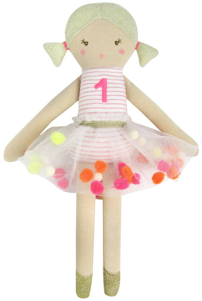 1st Birthday Girl Doll