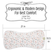 Organic Burp Cloths Sweet Charm - Set of 5
