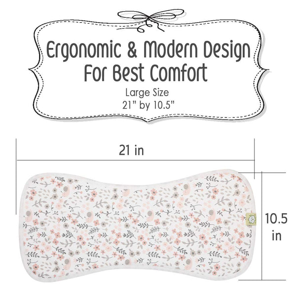 Organic Burp Cloths Sweet Charm - Set of 5