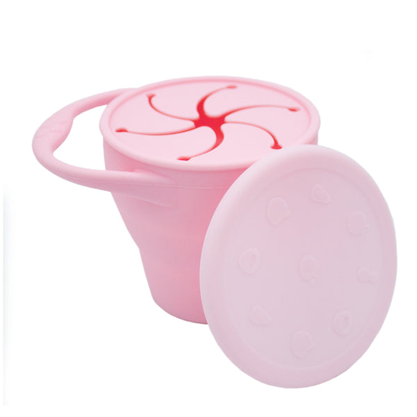 Silicone Collapsible Snack Cup - Various Colors