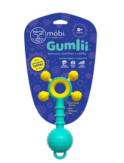 Gumlii - Sensory Teether + Rattle