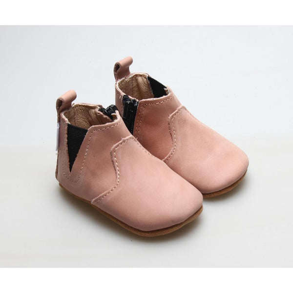 Chelsea Boot with Anti-Slip Sole - Blush
