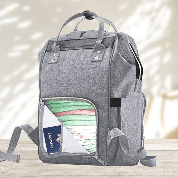 Original Diaper Backpack with Changing Pad - Classic Gray