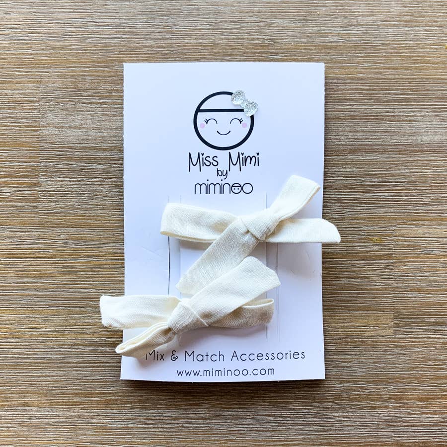Set of 2 Hair Clips - Various Colors
