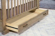 Langford 4 in 1 Convertible Crib w/ Storage Drawer