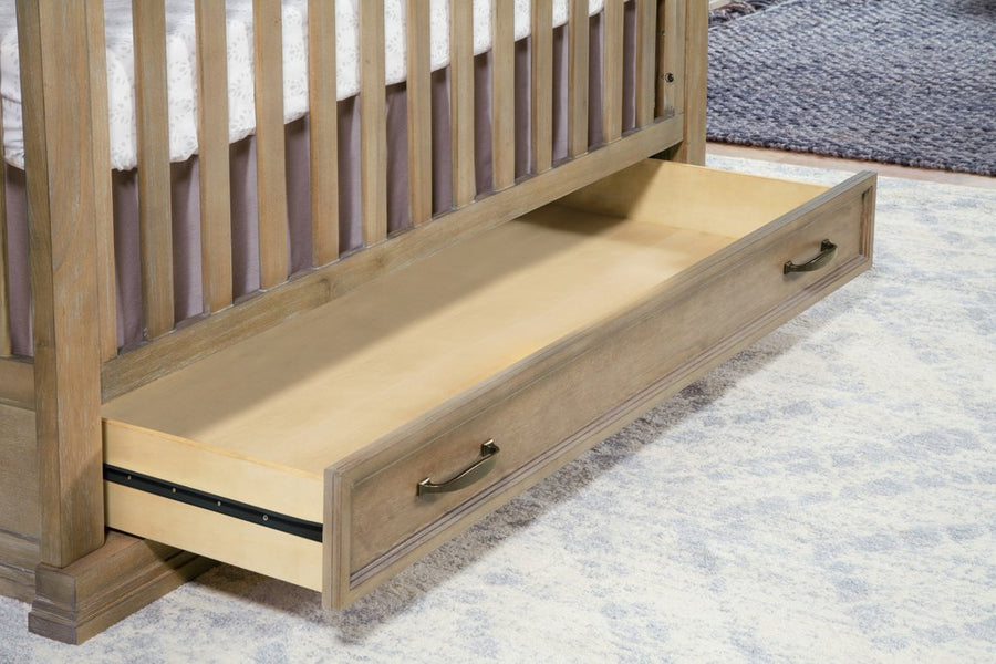 Langford 4 in 1 Convertible Crib w/ Storage Drawer