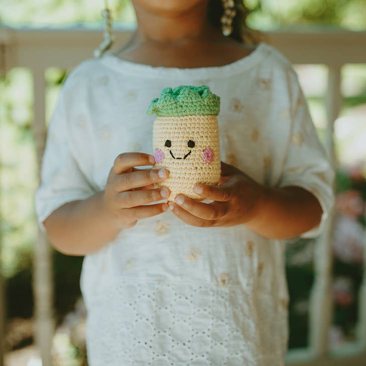 Friendly Pineapple Rattle