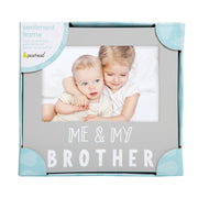 Me and My Brother Sentiment Frame - Gray