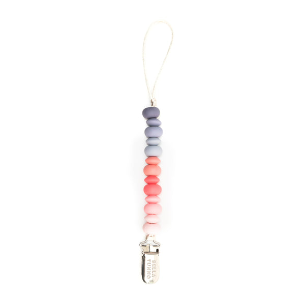 Silicone Solid Color Pacifier Clip (Various Colors)