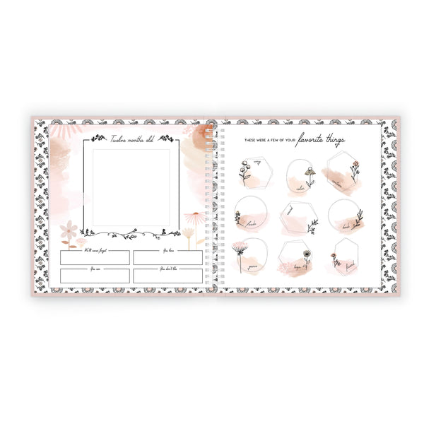 Luxury Memory Book - Wildflower Meadow