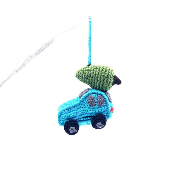 Pebble Hand Knit Ornaments - Various Designs