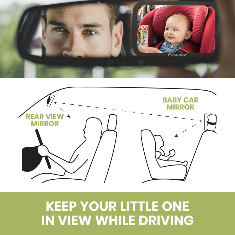 Baby Car Mirror for Rear Facing Car Seat