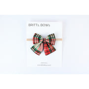 Christmas Holiday Sailor Baby Headbands - Various Colors