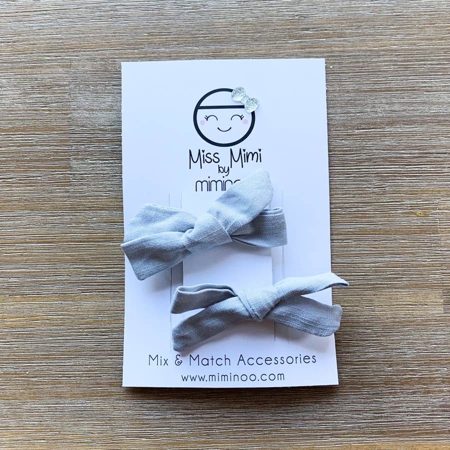 Set of 2 Hair Clips - Various Colors