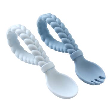 Sweetie Spoons - Spoon + Fork Set (Various Colors)