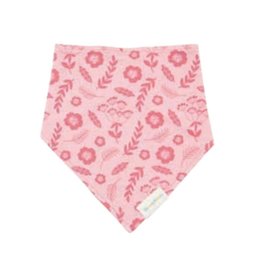Bandana Bib - Pink Floral