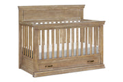 Langford 4 in 1 Convertible Crib w/ Storage Drawer