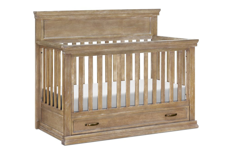 Langford 4 in 1 Convertible Crib w/ Storage Drawer