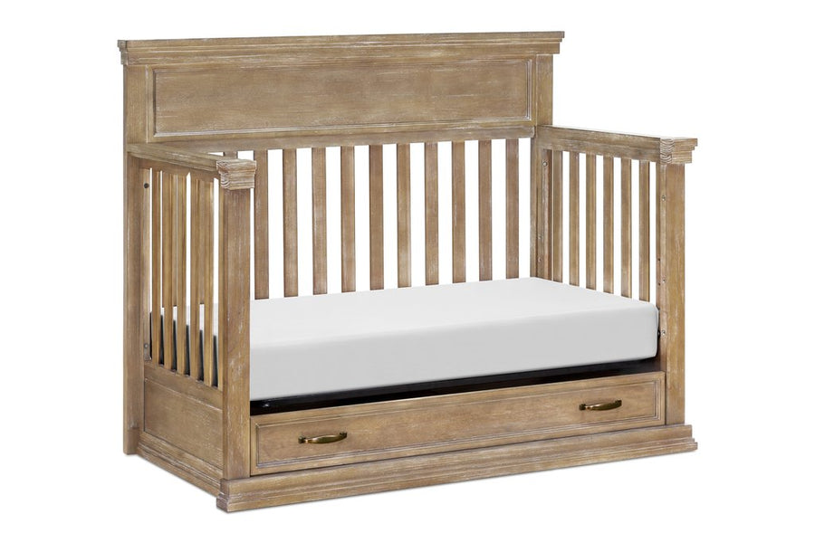 Langford 4 in 1 Convertible Crib w/ Storage Drawer