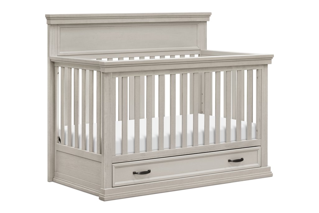 Langford 4 in 1 Convertible Crib w/ Storage Drawer