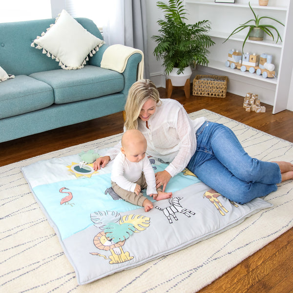 Baby Bonding Play Mat - Jungle Jam