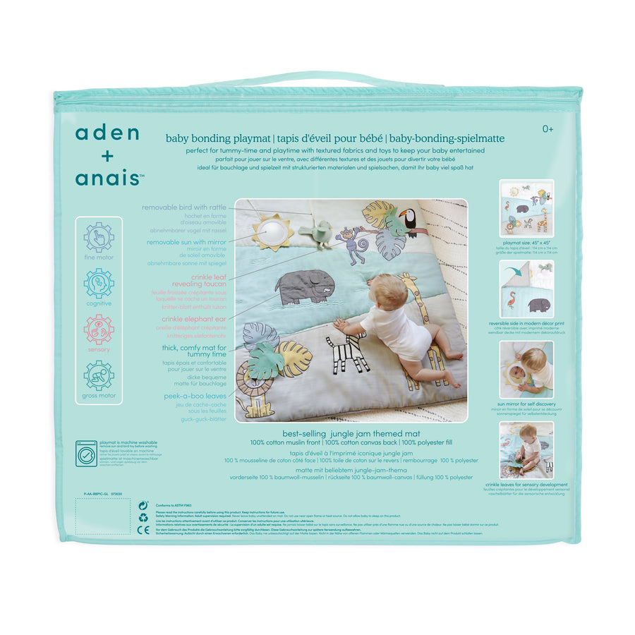 Baby Bonding Play Mat - Jungle Jam
