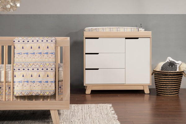 Hudson 3 Drawer Dresser with Removable Changing Tray - Various Colors