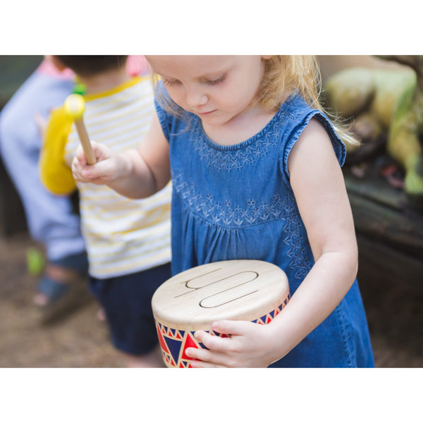 Solid Wooden Drum