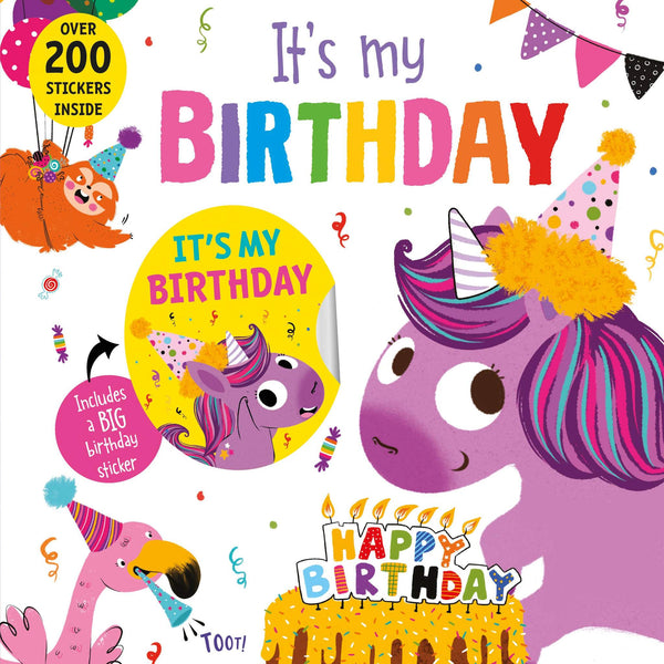 It's My Birthday Book - Unicorn
