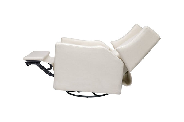 Kiwi Electronic Recliner and Swivel Glider in Eco - Performance Fabric - Cream