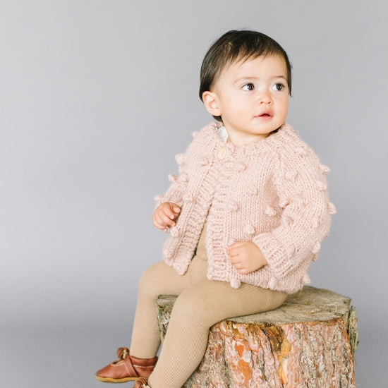 Popcorn Knit Cardigan - Various Colors