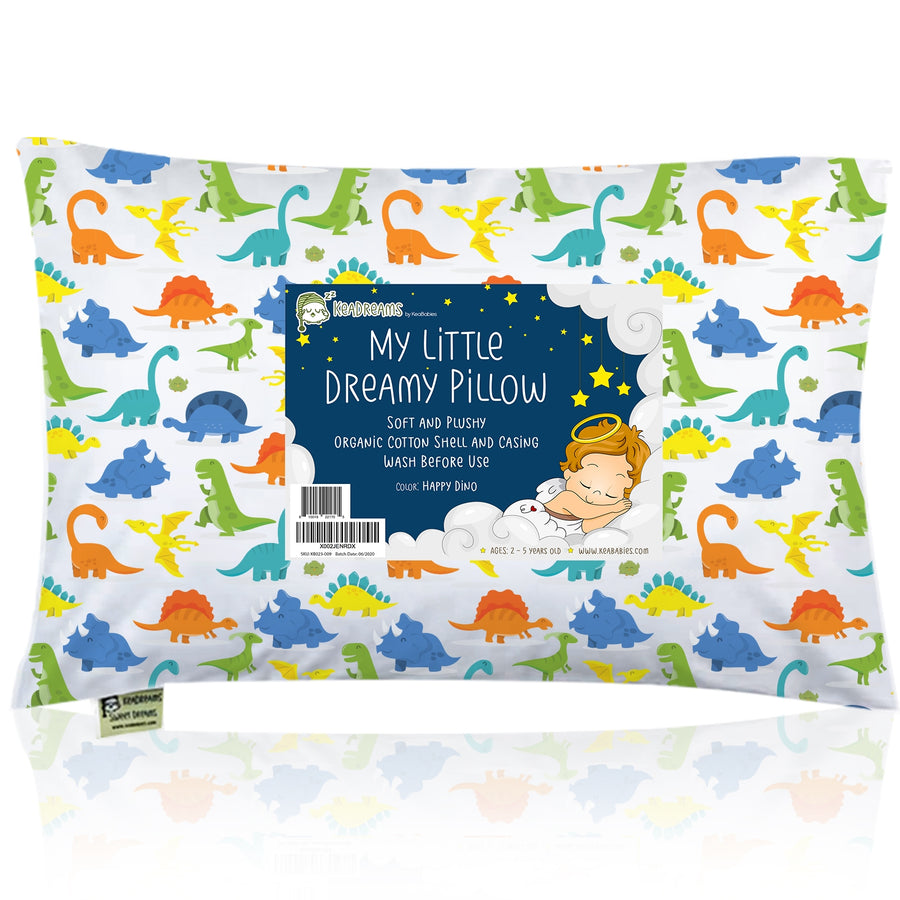 Organic Toddler Pillow - Various Patterns