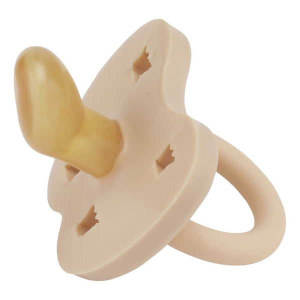 Sandy Nude Natural Rubber Pacifier 3-36m - Various Shapes
