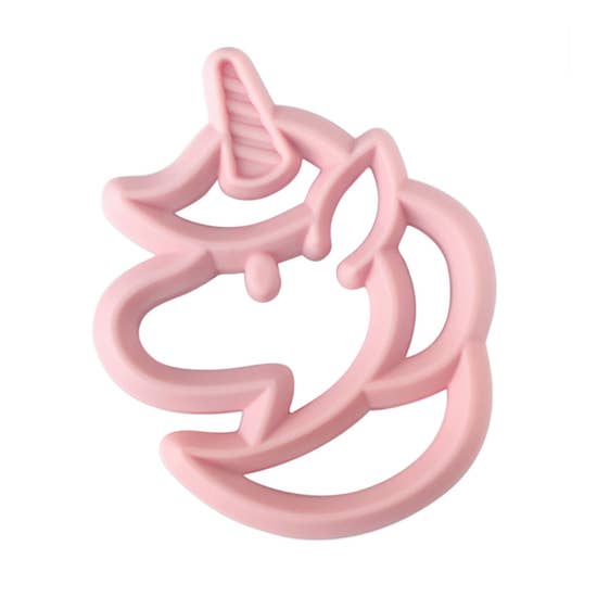 Silicone Teether - Unicorn (Pink)