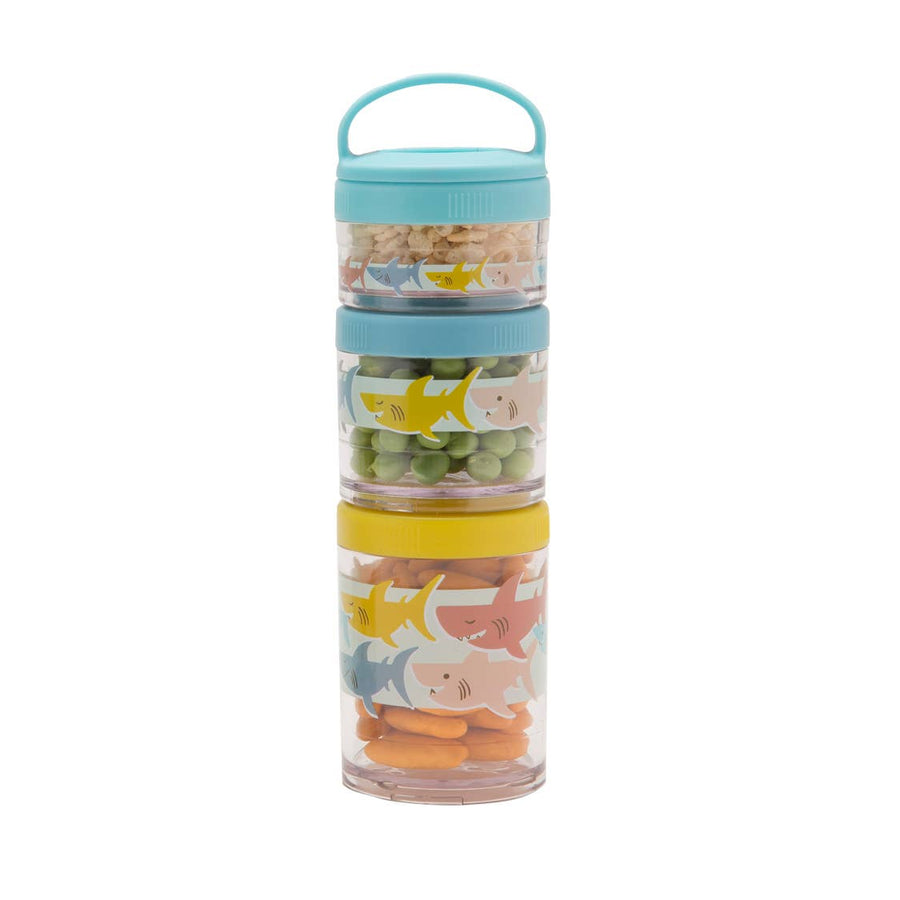 Twist and Snack Stacker - Smiley Shark