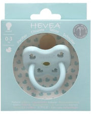 Baby Blue Natural Rubber Pacifier 0-3m - Various Shapes
