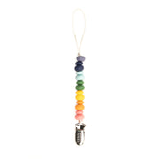 Silicone Solid Color Pacifier Clip (Various Colors)