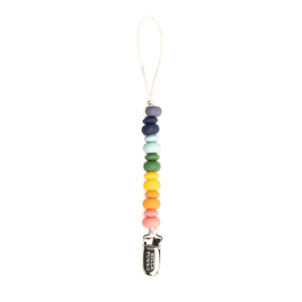 Silicone Solid Color Pacifier Clip (Various Colors)
