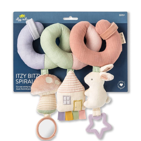 Bitzy Bespoke Itzy Bitzy Spiral™ Car Seat Activity Toy - Pastel