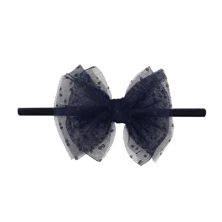 Lil Fab Skinny Tulle Headband - Various Colors