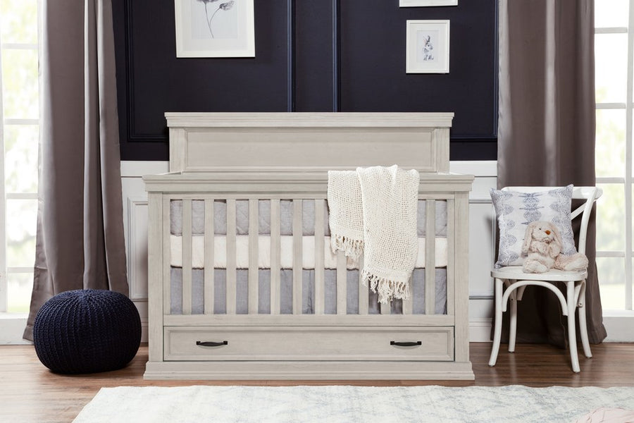 Langford 4 in 1 Convertible Crib w/ Storage Drawer